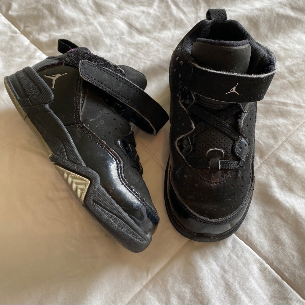 Toddler size 8 Velcro Jordans